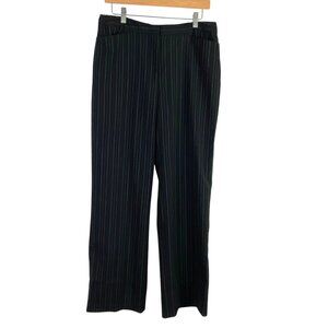 Evan Picone Stretch Dress Pants Women's Red White Striped Size 12